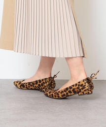 green label relaxing | ★KFCポインテッド バックレースアップ フラットシューズ(1.5cmヒール)(パンプス)