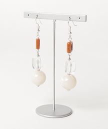 【manatula】チェコガラスのボヘミアンピアス