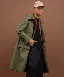 UNITED TOKYO | オーバーサイズボンディングフードコート(モッズコート)