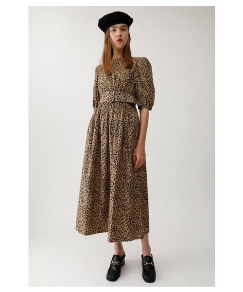 MOUSSY(マウジー)の「OPEN BACK DRESS(ワンピース・レディース・ブラウン系その他/ブラック/ブルー系その他・2/1)」の2枚目の写真