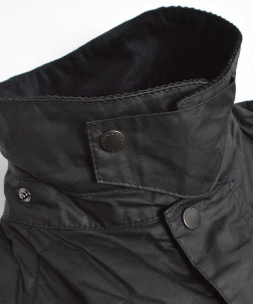 Barbour（バブアー）の「Barbour BEAUFORT Wax Jacket（ブルゾン・メンズ・ブラック/オリーブ・40/38）」の8枚目の写真