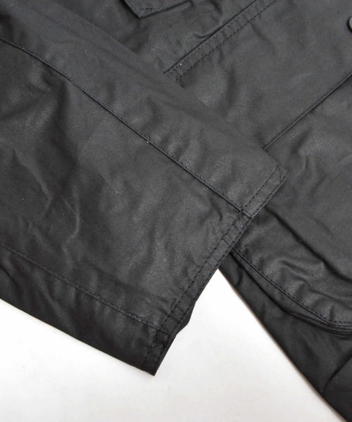 Barbour（バブアー）の「Barbour BEAUFORT Wax Jacket（ブルゾン・メンズ・ブラック/オリーブ・40/38）」の10枚目の写真