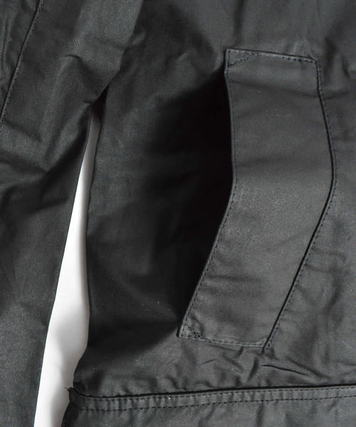 Barbour（バブアー）の「Barbour BEAUFORT Wax Jacket（ブルゾン・メンズ・ブラック/オリーブ・40/38）」の13枚目の写真