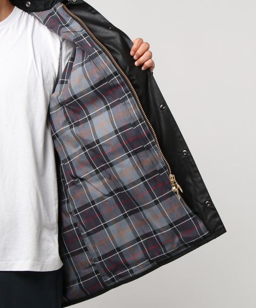 Barbour（バブアー）の「Barbour BEAUFORT Wax Jacket（ブルゾン・メンズ・ブラック/オリーブ・40/38）」の18枚目の写真