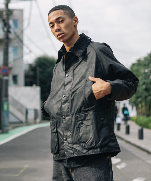 Barbour（バブアー）の「Barbour BEAUFORT Wax Jacket（ブルゾン・メンズ・ブラック/オリーブ・40/38）」の21枚目の写真