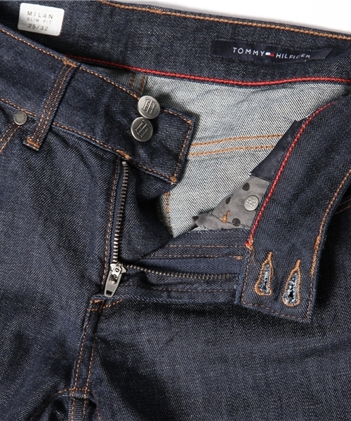 TOMMY HILFIGER（トミーヒルフィガー）の「MILAN SKINNY RINSE（デニムパンツ・レディース・インディゴブルー・26inch/27inch/25inch）」の8枚目の写真