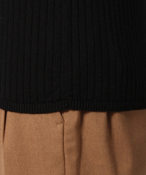 GLOBAL WORK（グローバルワーク）の「洗えるリブピコネックプルオーバー/792281（ニット/セーター・レディース・ホワイト/ブラック/グリーン系その他7・SMALL/MEDIUM/LARGE）」の11枚目の写真