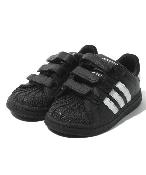 adidas Originals（アディダスオリジナルス）の「ベビー キッズ アディダス ベルクロ スニーカー adidas SS 2 CMF I 13FW（スニーカー・キッズ・ホワイト/ブラック・12cm/13cm/14cm/15cm/16cm）」の2枚目の写真