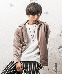 メンズのジャケット アウター ベージュ系 ベロア ファッション通販 Zozotown