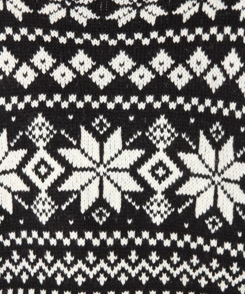 LOWRYS FARM(ローリーズファーム)の「ユキガラプルオーバー 816669(ニット/セーター・レディース・ブラック/アイボリー/グリーン・FREE)」の12枚目の写真