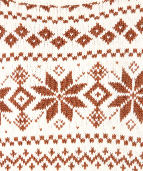 LOWRYS FARM(ローリーズファーム)の「ユキガラプルオーバー 816669(ニット/セーター・レディース・ブラック/アイボリー/グリーン・FREE)」の13枚目の写真