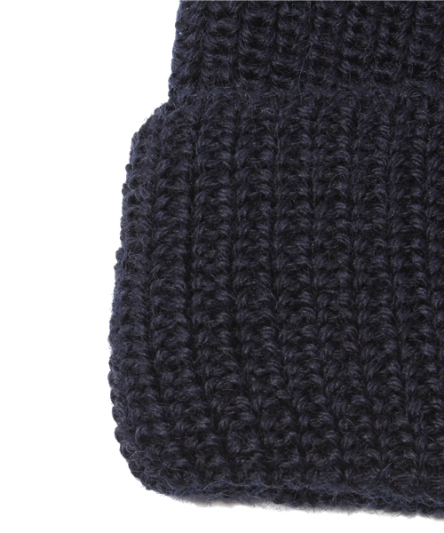 BEAUTY&YOUTH UNITED ARROWS(ビューティーアンドユースユナイテッドアローズ)の「<LEUCHTFEUER> KNIT CAP 1/ニット帽◆(ニットキャップ/ビーニー・メンズ・ライトグレー/ブラウン/レッド/オレンジ/ケリー/ネイビー・ONE SIZE)」の9枚目の写真