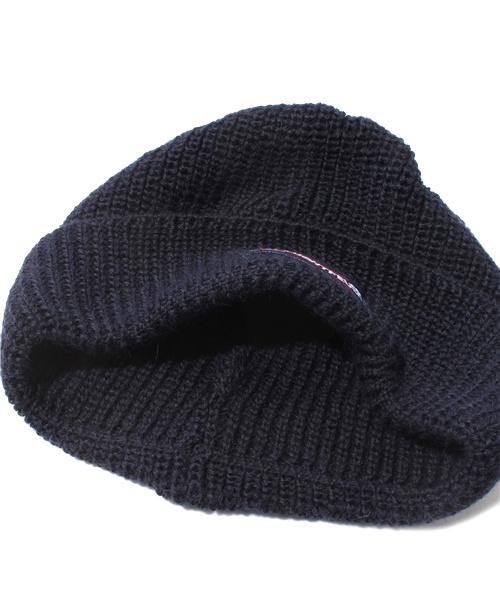 BEAUTY&YOUTH UNITED ARROWS(ビューティーアンドユースユナイテッドアローズ)の「<LEUCHTFEUER> KNIT CAP 1/ニット帽◆(ニットキャップ/ビーニー・メンズ・ライトグレー/ブラウン/レッド/オレンジ/ケリー/ネイビー・ONE SIZE)」の10枚目の写真