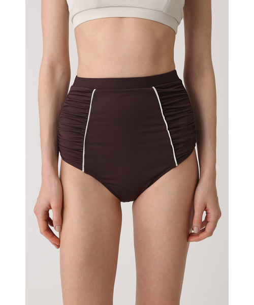 RIM.ARK（リムアーク）の「ﾊｲｳｴｽﾄｽｲﾑﾊﾟﾝﾂ（水着・レディース・ブラック/ブラウン・36/38）」の10枚目の写真