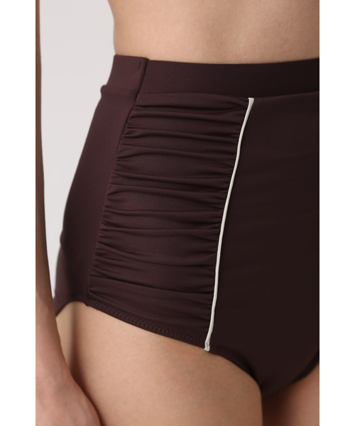 RIM.ARK（リムアーク）の「ﾊｲｳｴｽﾄｽｲﾑﾊﾟﾝﾂ（水着・レディース・ブラック/ブラウン・36/38）」の11枚目の写真