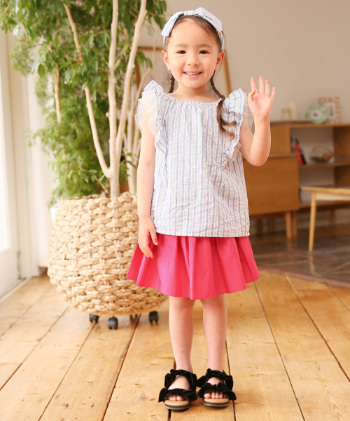 GLOBAL WORK（グローバルワーク）の「【キッズ】ソデフリルプル