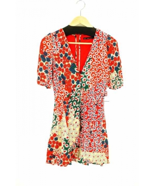 ブランド古着 花柄オープン ワンピース ワンピース Zara ザラ のファッション通販 Zozoused