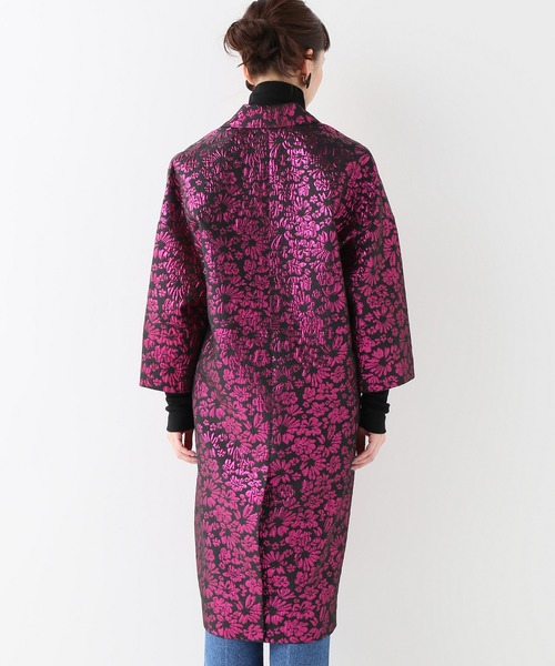 BAUM UND PFERDGARTEN(バウムウンドヘルガーデン)の「【BAUM UND PFERDGARTEN】 Flower Jaquard(その他アウター・レディース・ピンク・36)」の14枚目の写真