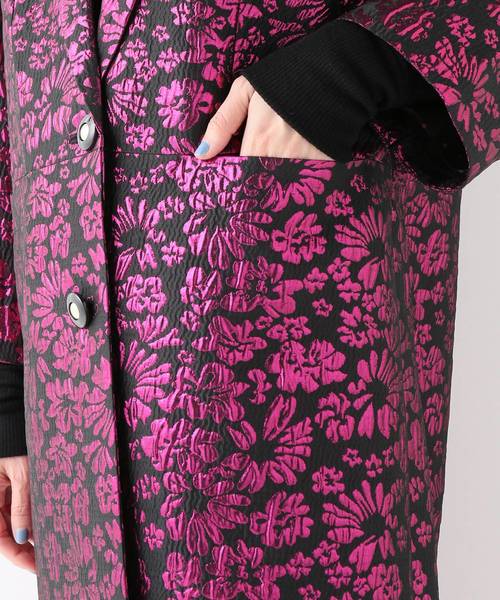 BAUM UND PFERDGARTEN(バウムウンドヘルガーデン)の「【BAUM UND PFERDGARTEN】 Flower Jaquard(その他アウター・レディース・ピンク・36)」の17枚目の写真
