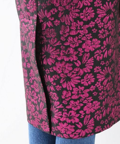 BAUM UND PFERDGARTEN(バウムウンドヘルガーデン)の「【BAUM UND PFERDGARTEN】 Flower Jaquard(その他アウター・レディース・ピンク・36)」の4枚目の写真