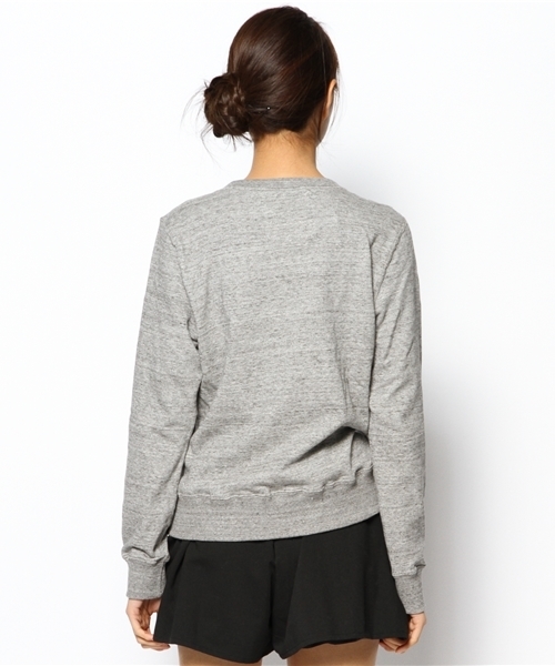 goa（ゴア）の「MIX杢裏毛 プリントプルオーバー（パーカー・レディース・グレー/ベージュ・FREE）」の8枚目の写真