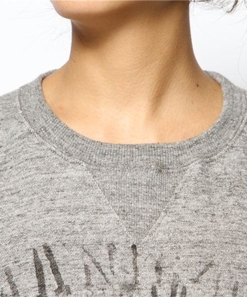 goa（ゴア）の「MIX杢裏毛 プリントプルオーバー（パーカー・レディース・グレー/ベージュ・FREE）」の9枚目の写真