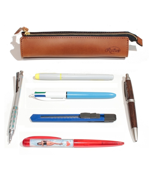 Rotar pencil case レザーペンケース（ステーショナリー）｜ROTAR（ローター）