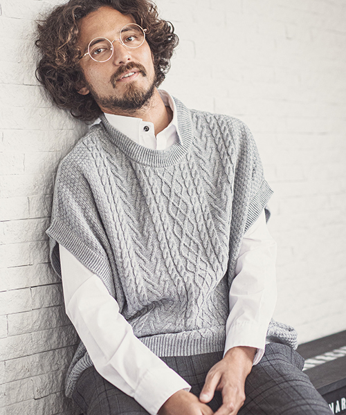 CAMBIO�i�J���r�I�j�́umcg2484-���[�Y�V���G�b�g�P�[�u���j�b�g�x�X�g�i�x�X�g�j�v�b�O���[