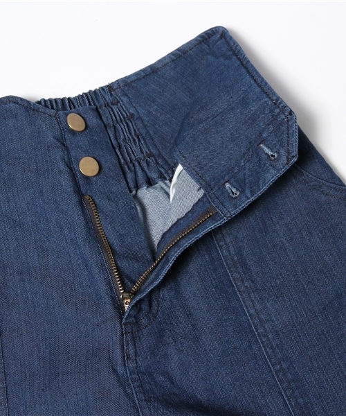 Chico(チコ)の「デニムハイウエストショートP(その他パンツ・レディース・ネイビー・FREE)」の9枚目の写真
