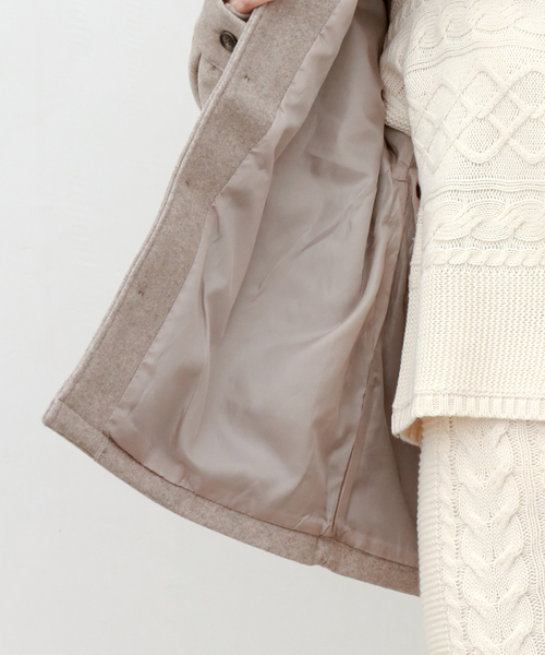 n'ee-ne（ネーネ）の「CPOジャケット（テーラードジャケット・レディース・ブラック/杢グレー/モカ/オートミール・FREE）」の22枚目の写真