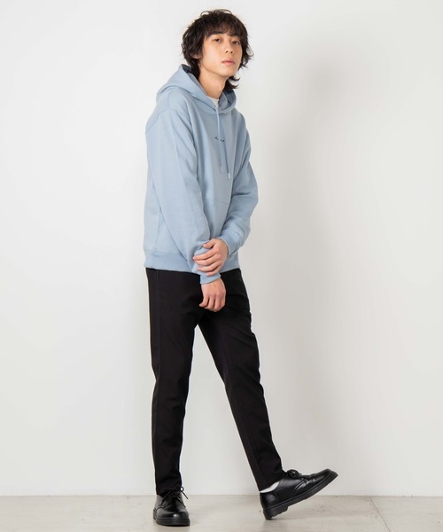 WEGO（ウィゴー）の「WEGO/シンプル刺繍プルパーカー（パーカー・メンズ・ホワイト/サックスブルー/ライトピンク・SMALL/MEDIUM/LARGE）」の10枚目の写真