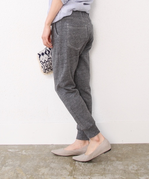 coen(コーエン)の「粗びき杢スウェットパンツ(その他パンツ・レディース・グレー/ネイビー・MEDIUM/LARGE)」の3枚目の写真