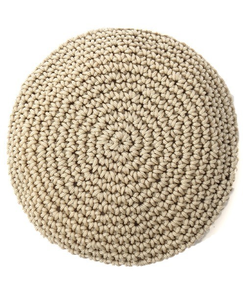 チチカカ（チチカカ）の「ロープベレー帽（ハンチング/ベレー帽・レディース・ブラック/ベージュ/ブルー・FREE）」の10枚目の写真