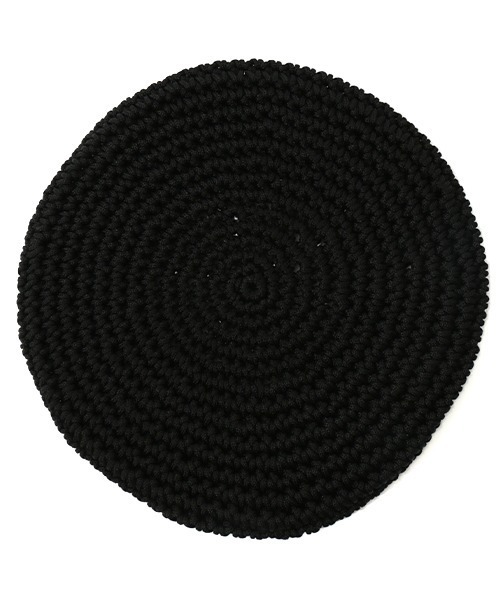 チチカカ（チチカカ）の「ロープベレー帽（ハンチング/ベレー帽・レディース・ブラック/ベージュ/ブルー・FREE）」の8枚目の写真