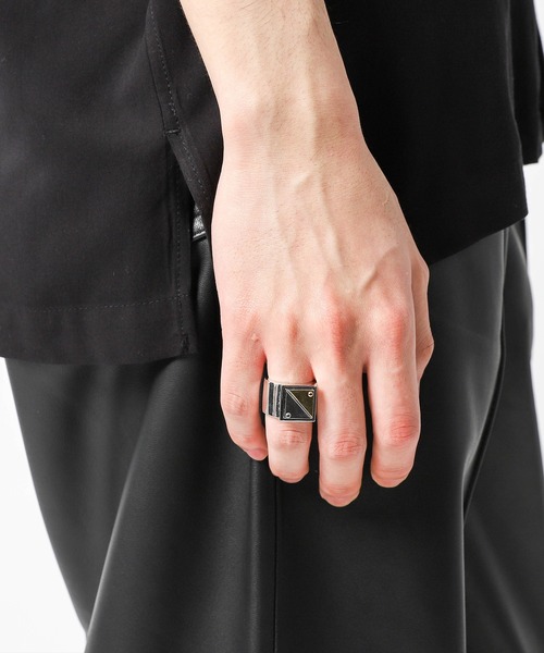 Ayler(アイラー)の「Ayler アイラー /Square Plate RING(リング・メンズ・シルバー・17号/13号/19号)」の12枚目の写真