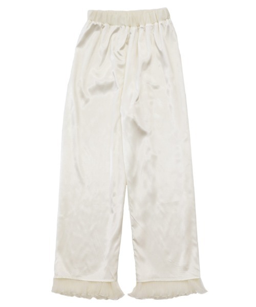 select MOCA(セレクトモカ)の「【新色追加】2021 SS クリンクルシフォンリラックスパンツ(その他パンツ・レディース・ライトグリーン/アイボリー/ライトイエロー/ブラウン/ブルー・FREE)」の15枚目の写真