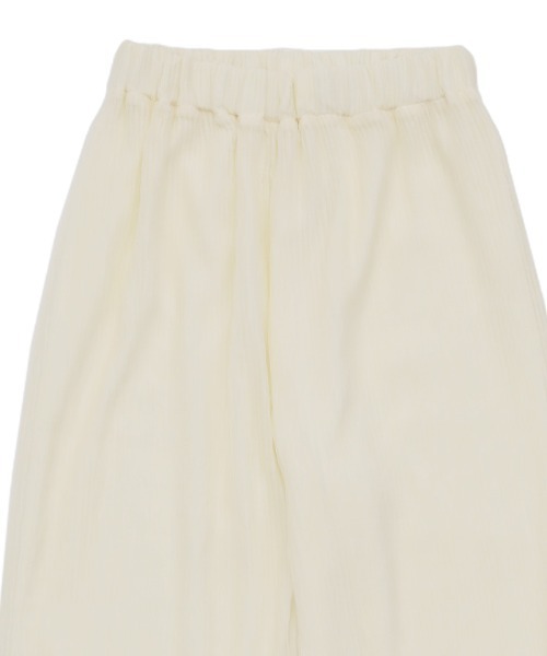 select MOCA(セレクトモカ)の「【新色追加】2021 SS クリンクルシフォンリラックスパンツ(その他パンツ・レディース・ライトグリーン/アイボリー/ライトイエロー/ブラウン/ブルー・FREE)」の16枚目の写真