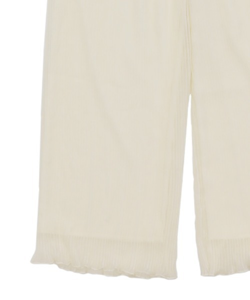 select MOCA(セレクトモカ)の「【新色追加】2021 SS クリンクルシフォンリラックスパンツ(その他パンツ・レディース・ライトグリーン/アイボリー/ライトイエロー/ブラウン/ブルー・FREE)」の17枚目の写真