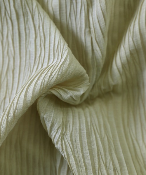 select MOCA(セレクトモカ)の「【新色追加】2021 SS クリンクルシフォンリラックスパンツ(その他パンツ・レディース・ライトグリーン/アイボリー/ライトイエロー/ブラウン/ブルー・FREE)」の18枚目の写真