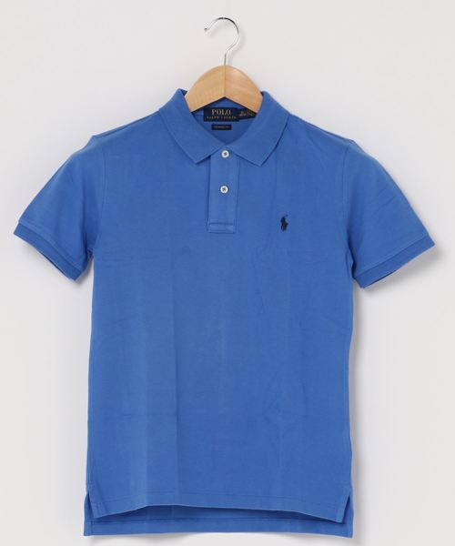 POLO RALPH LAUREN(ポロ ラルフ ローレン)の「POLO RALPH LAUREN ポロラルフローレン ワンポイント 刺繍 綿100% S/Sポロシャツ(ポロシャツ・メンズ・ブラック/ネイビー/グレー/ピンク/レッド/ブルー/ホワイト・M/L/XL)」の5枚目の写真