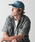 newhattan�i�j���[�n�b�^���j�́uCode Kelly × newhattan / NYC Emb 6Panel Cap / NYC�h�J�L���b�v : �j���[�n�b�^���i�L���b�v�j�v�b�u���[
