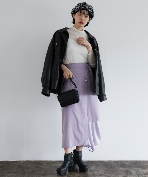 PAGEBOY（ページボーイ）の「シアータートルインナーセット（Tシャツ/カットソー・レディース・ホワイト/ブラック/ブルー系その他・FREE）」の18枚目の写真