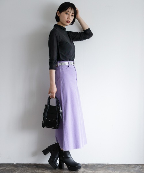 PAGEBOY（ページボーイ）の「シアータートルインナーセット（Tシャツ/カットソー・レディース・ホワイト/ブラック/ブルー系その他・FREE）」の12枚目の写真