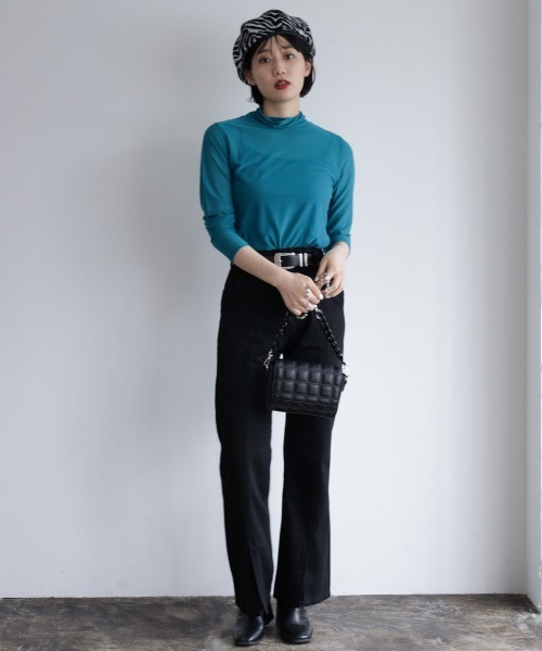 PAGEBOY（ページボーイ）の「シアータートルインナーセット（Tシャツ/カットソー・レディース・ホワイト/ブラック/ブルー系その他・FREE）」の11枚目の写真