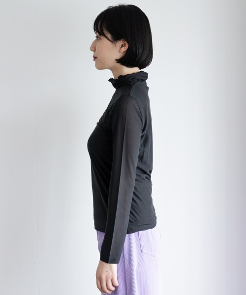 PAGEBOY（ページボーイ）の「シアータートルインナーセット（Tシャツ/カットソー・レディース・ホワイト/ブラック/ブルー系その他・FREE）」の19枚目の写真