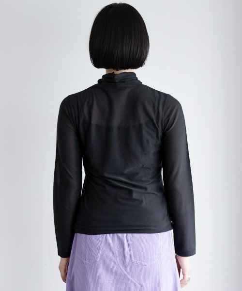 PAGEBOY（ページボーイ）の「シアータートルインナーセット（Tシャツ/カットソー・レディース・ホワイト/ブラック/ブルー系その他・FREE）」の15枚目の写真