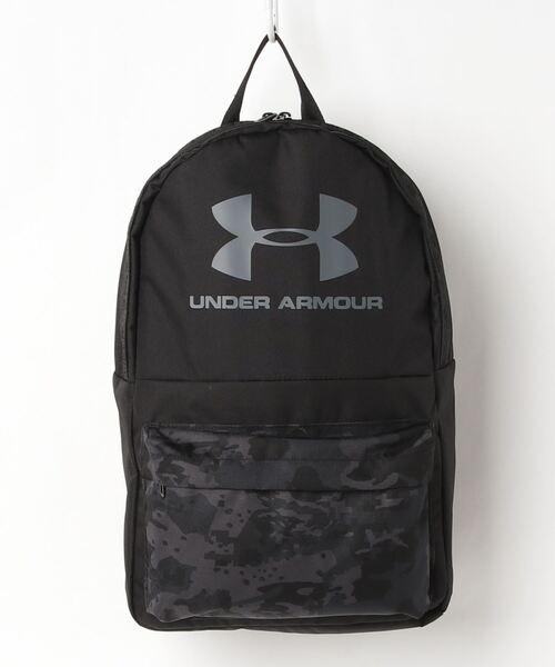 UNDER ARMOUR(アンダーアーマー)の「UAルードン バックパック(トレーニング/UNISEX)(バックパック/リュック・メンズ・ブラック×グレー/グレー系カモフラージュ/ブラック・ONESIZE/ONE SIZE)」の3枚目の写真