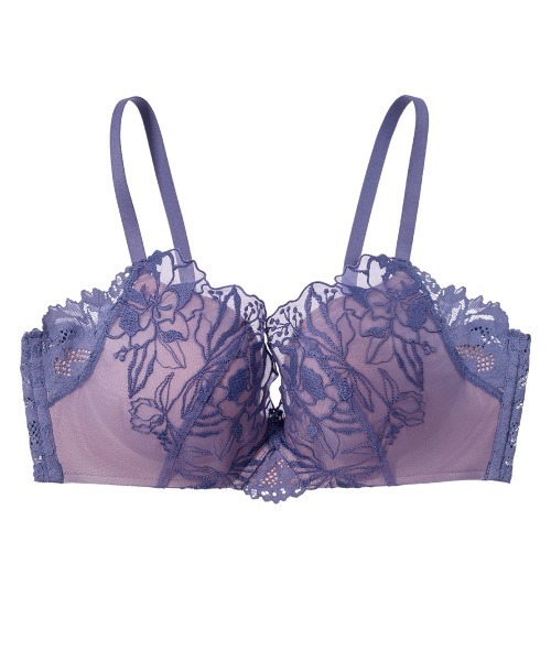 PEACH JOHN（ピーチジョン）の「【カップ浮きやくい込みなく、いつでも・どんな体型にもフィット。メイク力の高いノンワイヤー】いつでもジャストマリアージュブラ（ブラジャー・レディース・ブラック/ブルー/ピンク/レッド/ホワイト/ラベンダー/ネイビー/ライトピンク/ミント/スモークピンク/ライトグレー/ダークブルー/ベビーピンク/ダークネイビー/ブラウン/ピンクベージュ/ブラウン系その他/ライトブルー・A70/F65/C65/B65/F70/E65/D65/C70/A75/E75/D75/C75/E70/D70/B70/B75/F75/E80/C80/D80）」の8枚目の写真