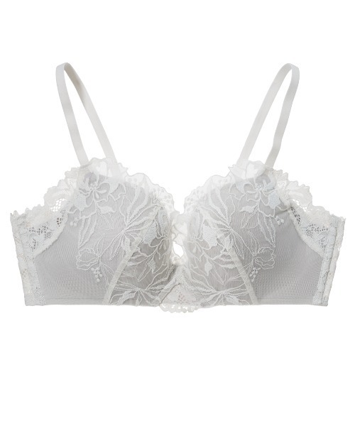 PEACH JOHN（ピーチジョン）の「【カップ浮きやくい込みなく、いつでも・どんな体型にもフィット。メイク力の高いノンワイヤー】いつでもジャストマリアージュブラ（ブラジャー・レディース・ブラック/ブルー/ピンク/レッド/ホワイト/ラベンダー/ネイビー/ライトピンク/ミント/スモークピンク/ライトグレー/ダークブルー/ベビーピンク/ダークネイビー/ブラウン/ピンクベージュ/ブラウン系その他/ライトブルー・A70/F65/C65/B65/F70/E65/D65/C70/A75/E75/D75/C75/E70/D70/B70/B75/F75/E80/C80/D80）」の4枚目の写真