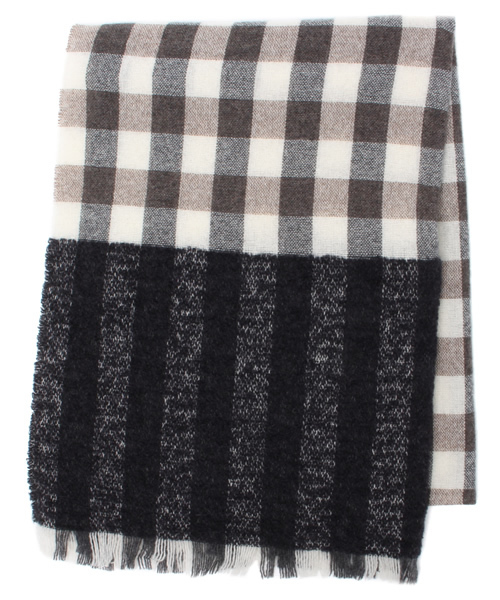 ESTNATION（エストネーション）の「Altea ストール（ストール/ショール・メンズ・ブラック/ネイビー/レッド・FREE）」の2枚目の写真